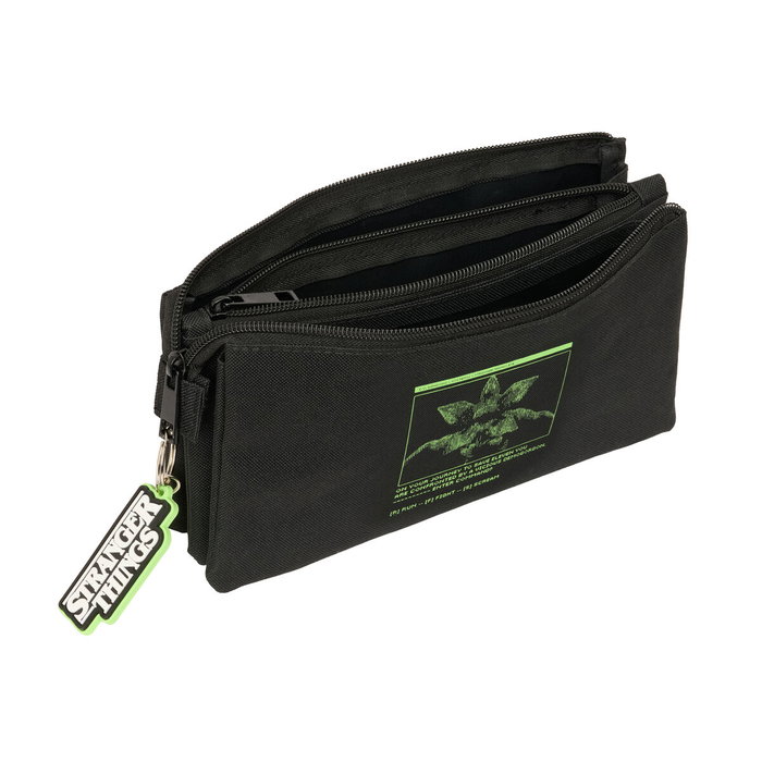 Fourre-tout Stranger Things Noir 22 x 12 x 3 cm