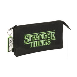 Fourre-tout Stranger Things Noir 22 x 12 x 3 cm