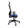 Piqueras y Crespo Chaise de Bureau 1D066G1 Bleu marine