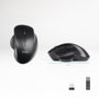 Tooq Souris sans fil ergonomique TQMWG - 1105 - B noir