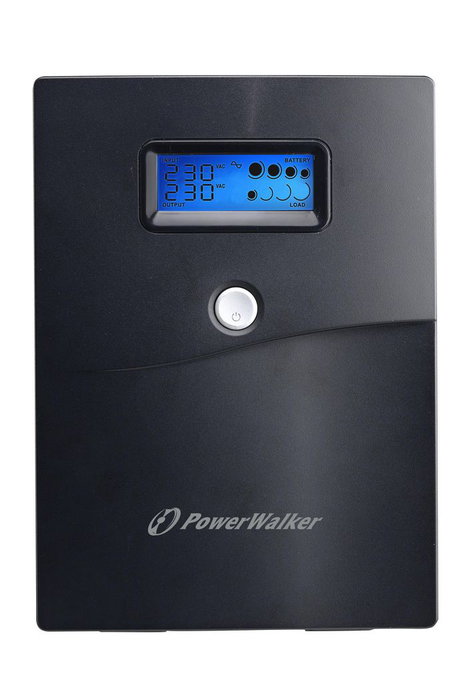 Onduleur PowerWalker VI 600-3000 SCL 3000VA / 1800W avec prises Type F, E, G et écran tactile