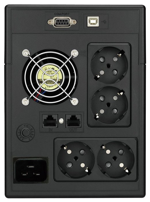 Onduleur PowerWalker VI 600-3000 SCL 3000VA / 1800W avec prises Type F, E, G et écran tactile