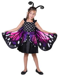My Other Me Déguisement Papillon pour Filles 7-9 ans