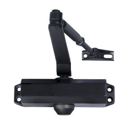 WOLFPACK LINEA PROFESIONAL Ferme-porte avec retenedor, Force 2, Noir (70/90 cm)