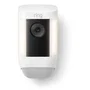 Ring Spotlight Cam Pro Caméra de sécurité avec batterie - Blanc - Détection de mouvement et vision nocturne