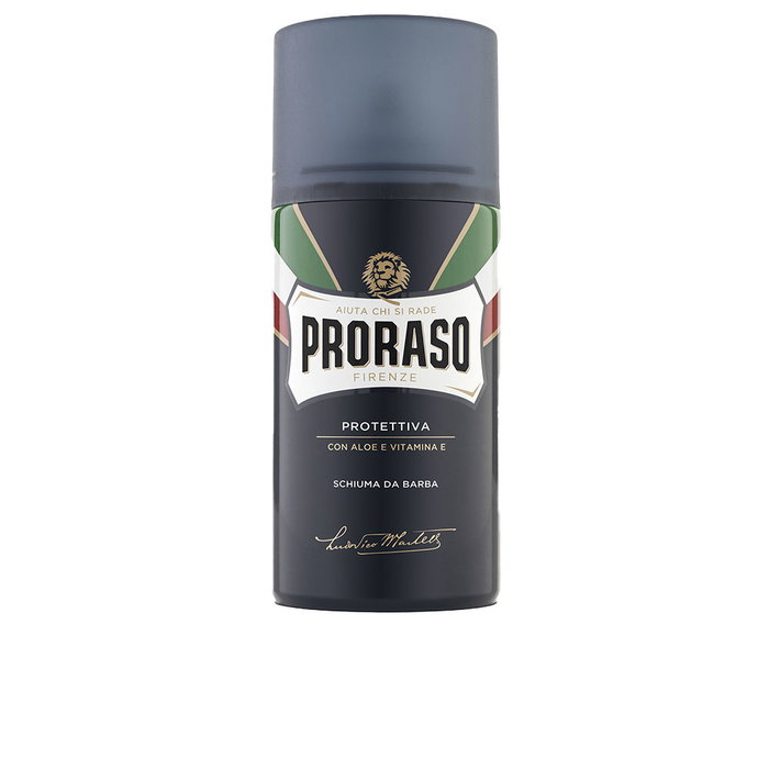 Proraso Mousse à raser Bleue Hydratante pour Homme, 300 ml Proraso Mousse à raser Bleue Hydratante pour Homme, 300 ml