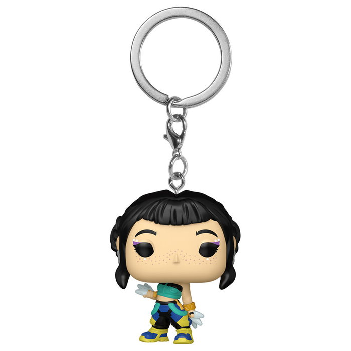FUNKO Pocket POP KPop Demon Hunters Zoey Llavero