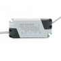Panneau LED circulaire 18W 1 800 lm 6 000K blanc froid