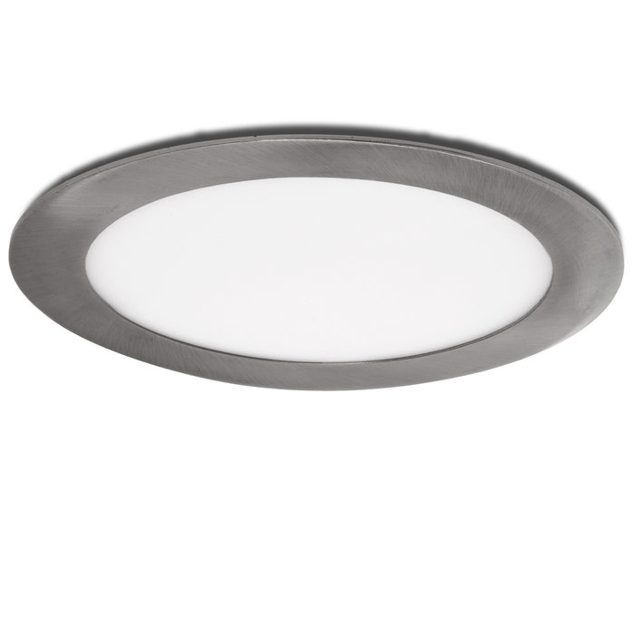 Panneau LED circulaire 18W 1 800 lm 6 000K blanc froid