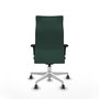 Piqueras Y Crespo Fauteuil Albacete Vert Bouteille avec Mécanisme Synchrone et Accoudoirs 1D