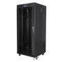 Lanberg Armario Rack 19 Pouces 27U 600x600 mm Noir Indépendant