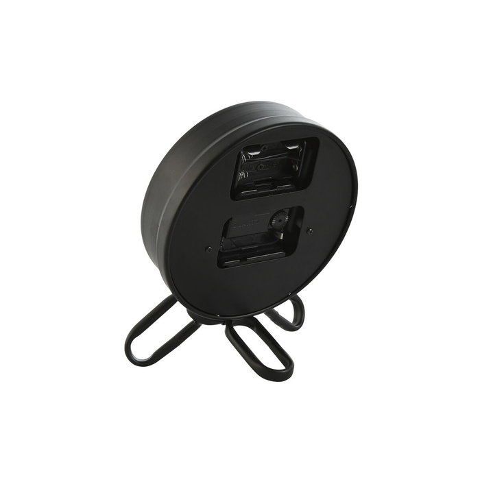 Horloge de table Home ESPRIT Noir Argenté