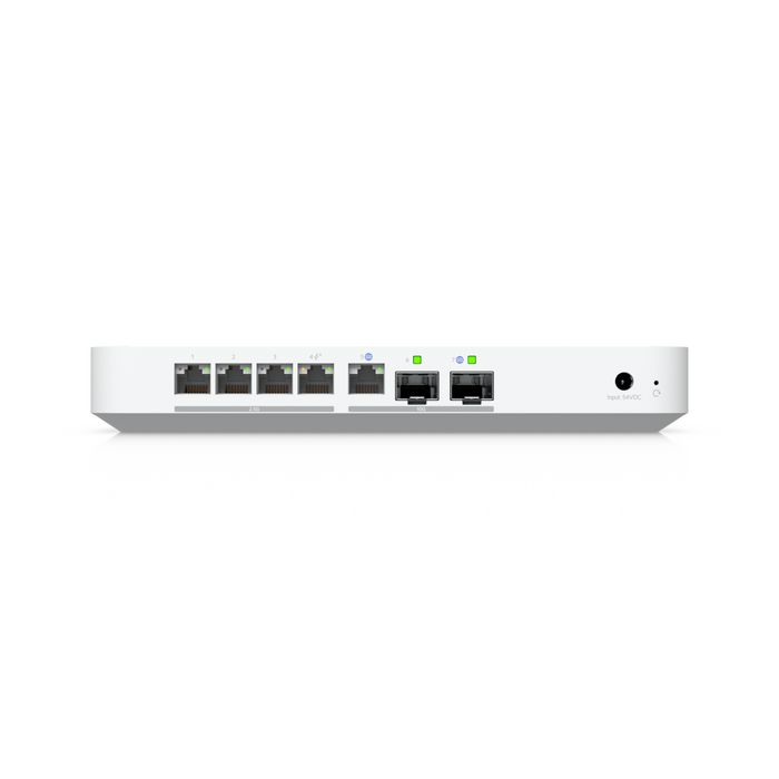 Ubiquiti Cloud Gateway Fiber - Routeur 10G avec switch 2.5 GbE, 3 Go RAM, ports SFP+ et RJ45 10G, Bluetooth
