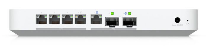 Ubiquiti Cloud Gateway Fiber - Routeur 10G avec switch 2.5 GbE, 3 Go RAM, ports SFP+ et RJ45 10G, Bluetooth