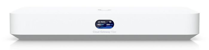 Ubiquiti Cloud Gateway Fiber - Routeur 10G avec switch 2.5 GbE, 3 Go RAM, ports SFP+ et RJ45 10G, Bluetooth