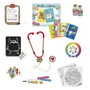 Diset - Jeu éducatif Aprendo En Positivo Docteur des Émotions - Apprentissage socio-émotionnel, estéthoscope, thermomètre, piste effaçable - Pour enfants dès 3 ans