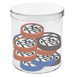 Karactermania - Dragon Ball Mix - Pack de 12 gommes effaçables - Personnages Dragon Ball - ABS - Cube de rangement - 6x6x6,5 cm - À partir de 3 ans