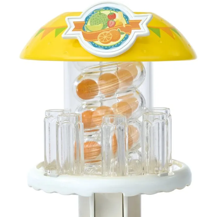 Sylvanian Families - Stand de jus de fruits La fête foraine - Coffret avec chariot à jus portable et accessoires - Jeu pour enfants dès 3 ans