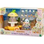 Sylvanian Families - Stand de jus de fruits La fête foraine - Coffret avec chariot à jus portable et accessoires - Jeu pour enfants dès 3 ans
