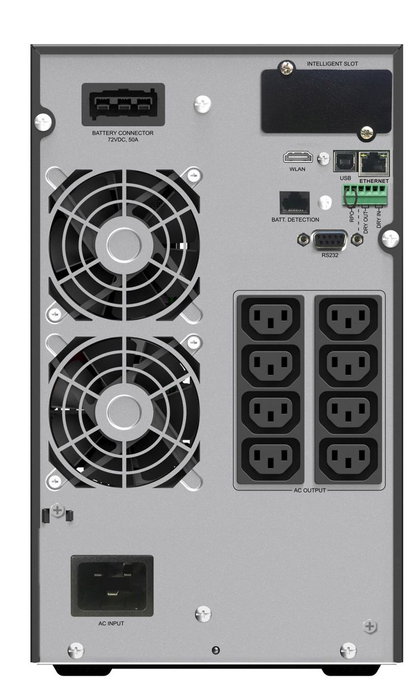 PowerWalker VFI 2000VA/2000W Onduleur en ligne avec sorties IEC C13, USB, RS-232, écran LCD et application IoT PowerWalker VFI 2000VA/2000W Onduleur en ligne avec sorties IEC C13, USB, RS-232, écran LCD et application IoT