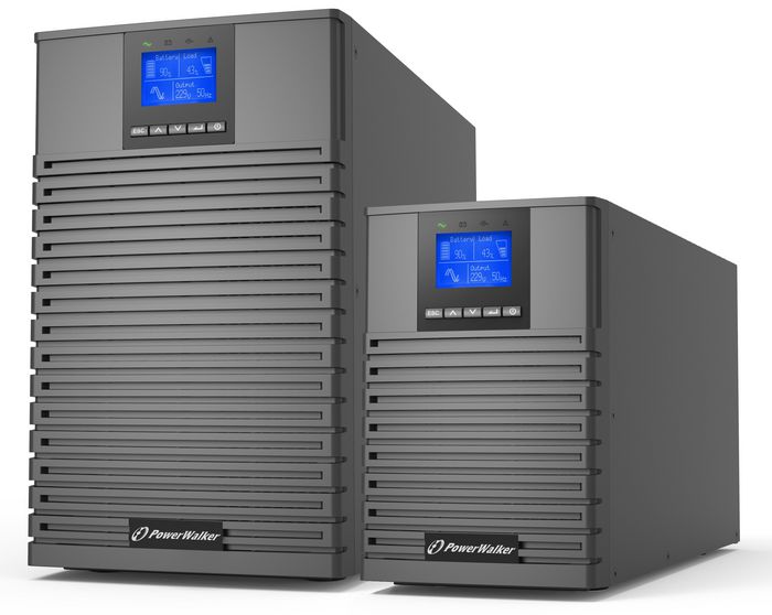 PowerWalker VFI 2000VA/2000W Onduleur en ligne avec sorties IEC C13, USB, RS-232, écran LCD et application IoT PowerWalker VFI 2000VA/2000W Onduleur en ligne avec sorties IEC C13, USB, RS-232, écran LCD et application IoT