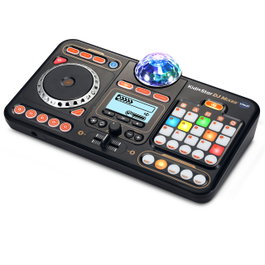VTech - Table de mixage pour DJ Kidi Dj Mix 80-547322 - Avec Bluetooth, effets sonores et 15 musiques - Jouet éducatif en espagnol pour enfants 6 ans et plus