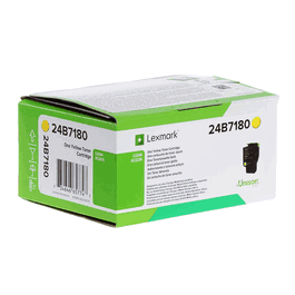 Lexmark 24B7180 Cartouche de toner Jaune