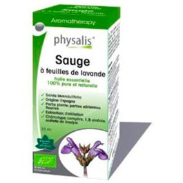 PHYSALIS Essence de sauge à feuilles de lavande BIO 10ml