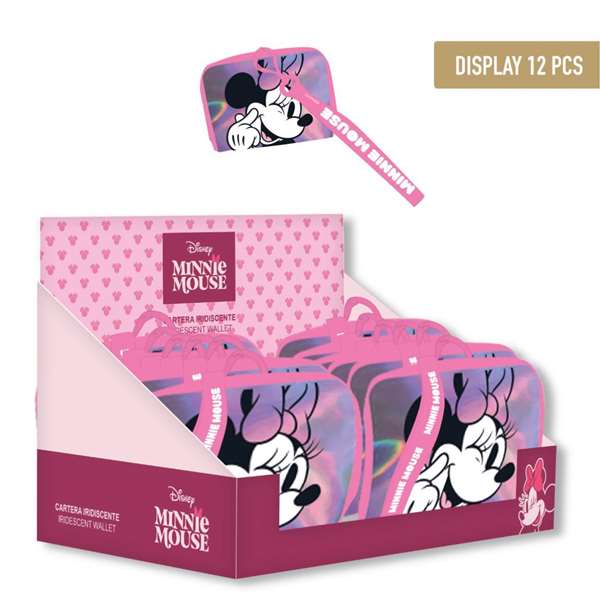 Cerdá Porte-monnaie Minnie pour enfant 10.5 x 8.5 x 2.0 cm - Rose