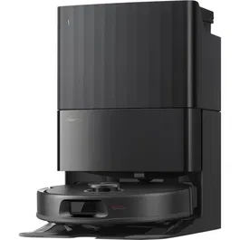 Roborock QREVO 5AE - Aspirateur robot laveur avec station auto-vidange, aspiration 12000 Pa, serpillières FlexiArm et double anti-emmêlement