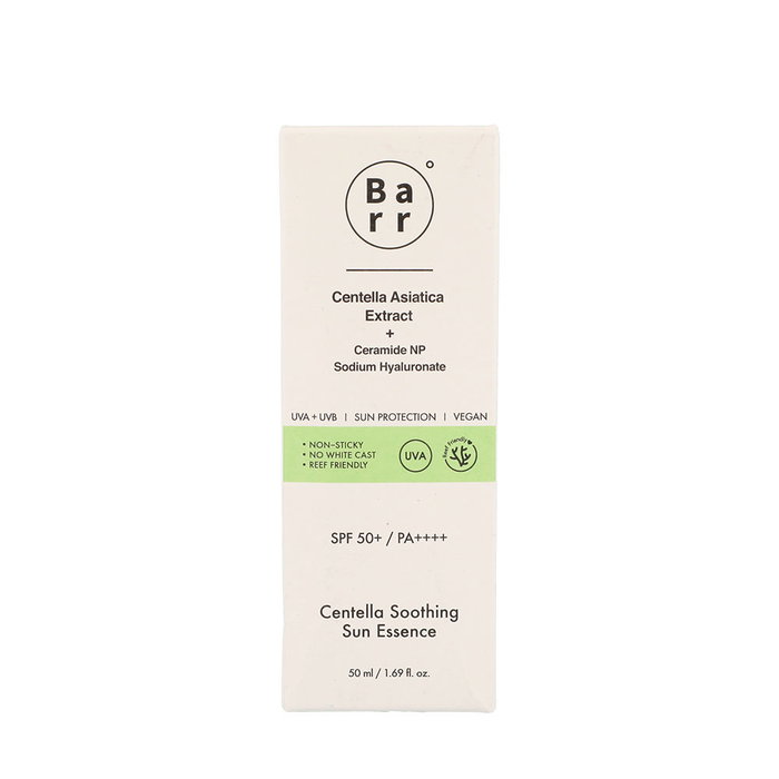 Barr Essence solaire apaisante à la centella 50 ml