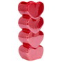 Home Deco Factory Jarrón Corazón Amoria