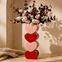 Home Deco Factory Jarrón Corazón Amoria