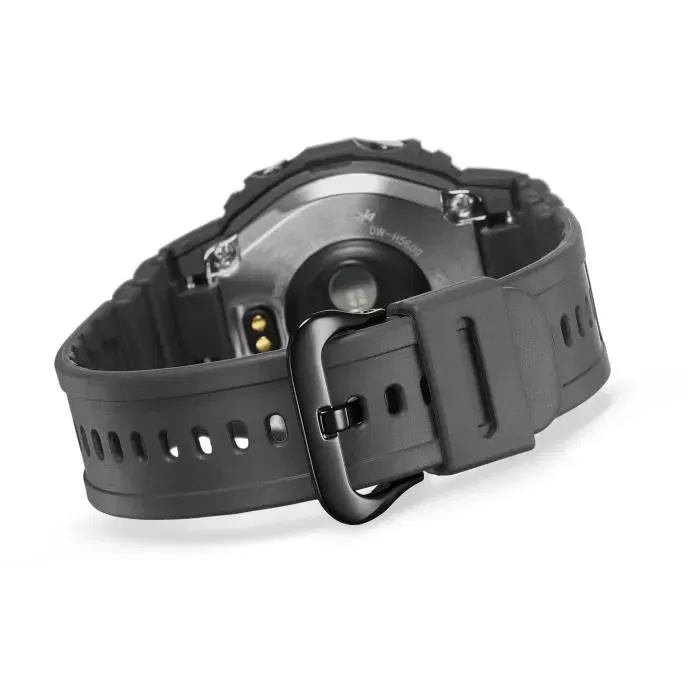 Casio G-Shock DW-H5600-1ER Montre connectée sportive avec cardiofréquencemètre optique GPS et suivi d'entraînement - Noir