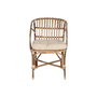 Chaise de jardin Home ESPRIT Bambou Rotin 58 x 65 x 85 cm