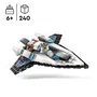 LEGO 60430 City Vaisseau Interstellaire - Jeu de Construction Spatial avec Astronaute Minifigurine et Drone Robotique, Jouet Créatif Enfant 6 Ans et Plus