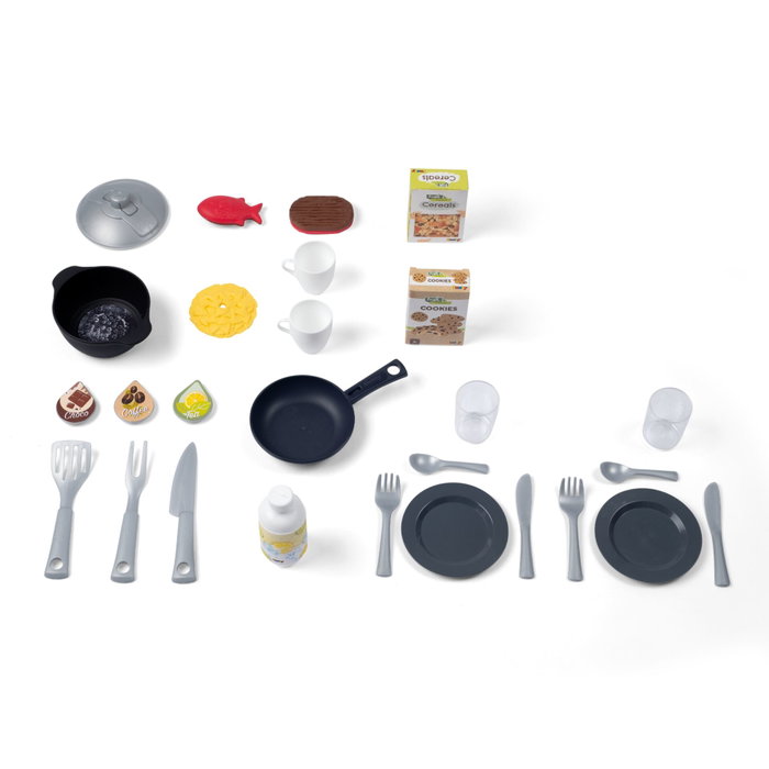 Smoby Tefal Studio Bubble Play Kitchen - Gris / Turquoise