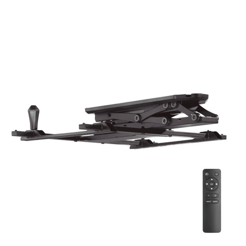 Holmios Support de plafond motorisé pour TV 32-70 pouces Noir