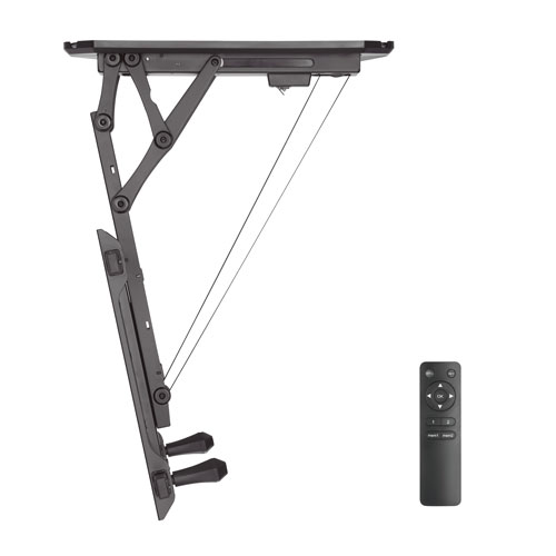 Holmios Support de plafond motorisé pour TV 32-70 pouces Noir