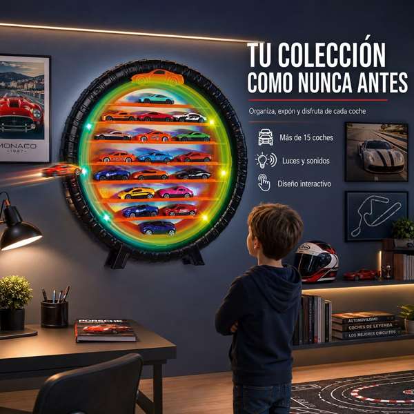 Jugatoys Rueda portacoches avec 1 voiture