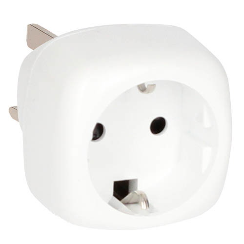 GSC Evolution Adaptateur de prise anglais vers européen 4,8mm GSC Evolution Adaptateur de prise anglais vers européen 4,8mm