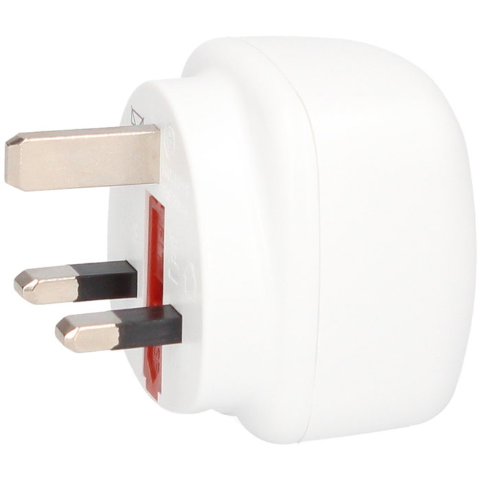 GSC Evolution Adaptateur de prise anglais vers européen 4,8mm GSC Evolution Adaptateur de prise anglais vers européen 4,8mm