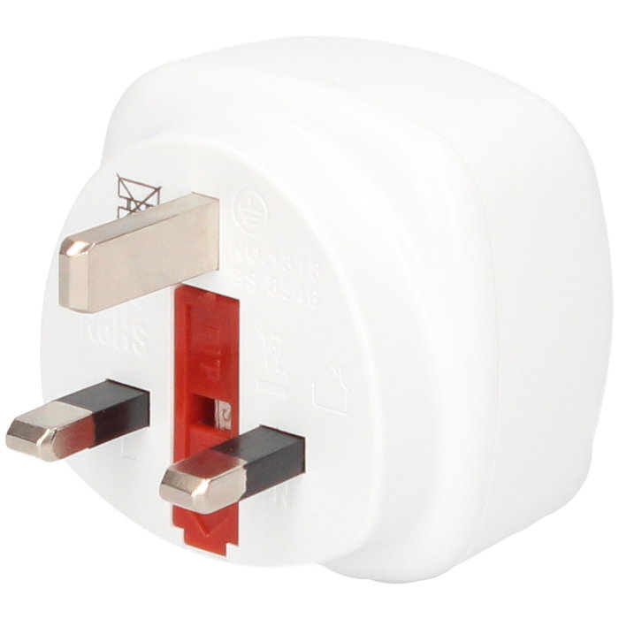 GSC Evolution Adaptateur de prise anglais vers européen 4,8mm GSC Evolution Adaptateur de prise anglais vers européen 4,8mm