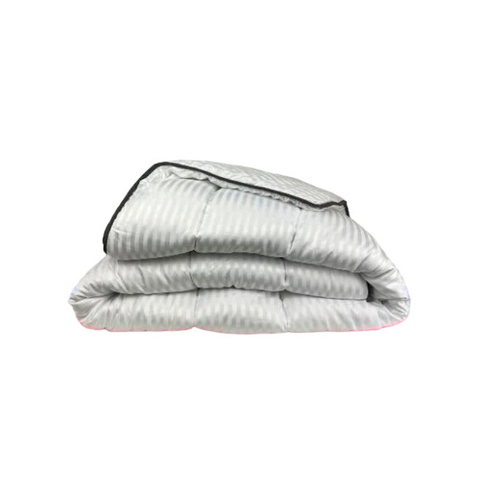 Abeil Couette chaude Confort Hôtelier en microfibre noire 240 x 260 cm