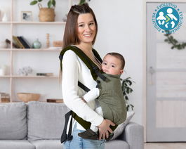 Porte-bébé Vert + 4 Ans 15 kg