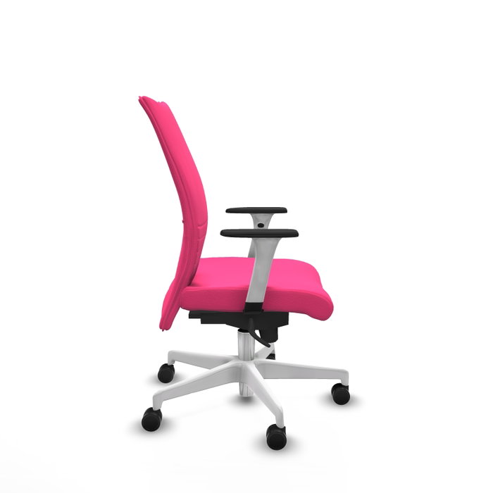 Piqueras Y Crespo Chaise de bureau Albacete Rose avec mécanisme synchrone Piqueras Y Crespo Chaise de bureau Albacete Rose avec mécanisme synchrone