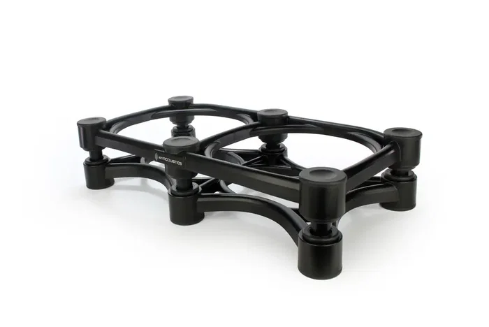 IsoAcoustics ISO-430 Support d'isolation pour moniteurs de studio, 430 mm, jusqu'à 45 kg, 1 unité
