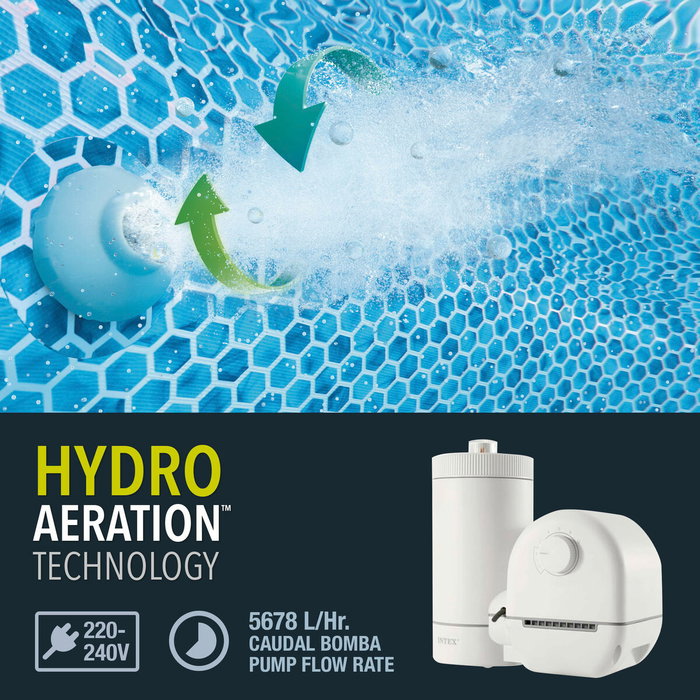 Intex Épurateur à cartouche C1500, 4,4 m³/h, pour piscines jusqu'à 23 m³