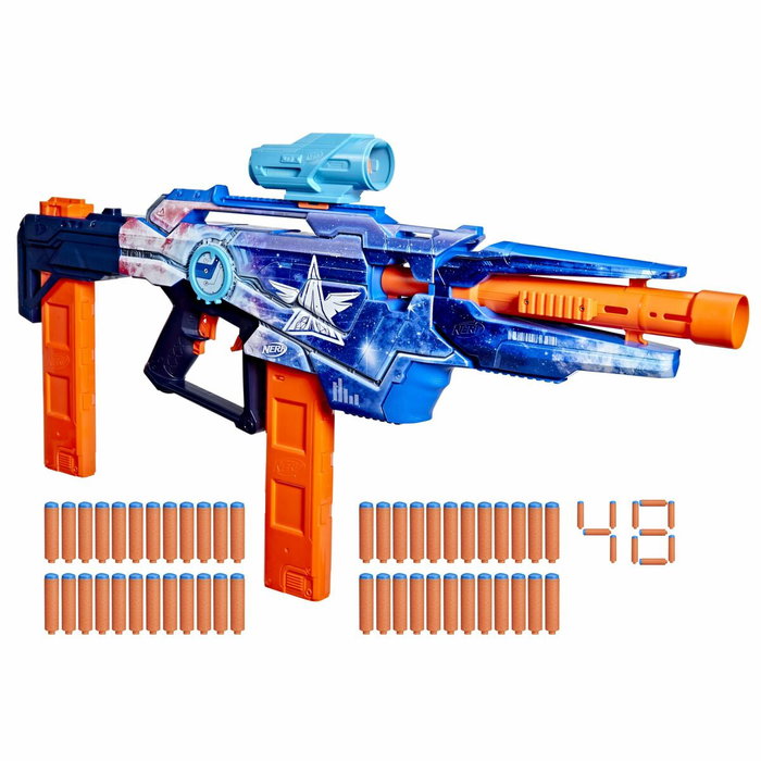 Nerf Loadout Galactic Commander, Blaster Motorisé avec 48 Fléchettes N1 et 3 Accessoires