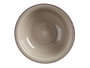 Vessia Assiette Creuse Gres Terre Cuite Avec Bord 20,5 cm Gris - Compatible Lave-Vaisselle (Set de 24)